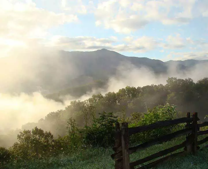 scenic overlook in Gatlinburg