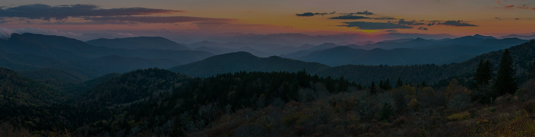 Smoky Mountains near Gatlinburg