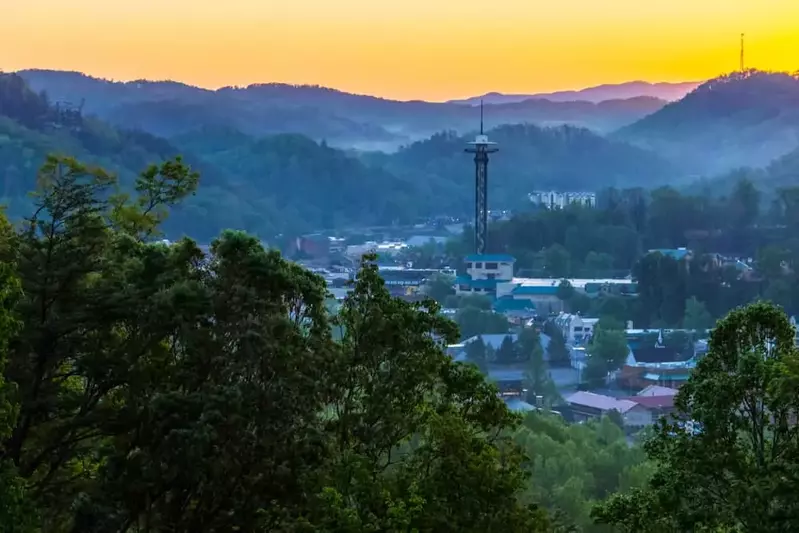 gatlinburg sunrise