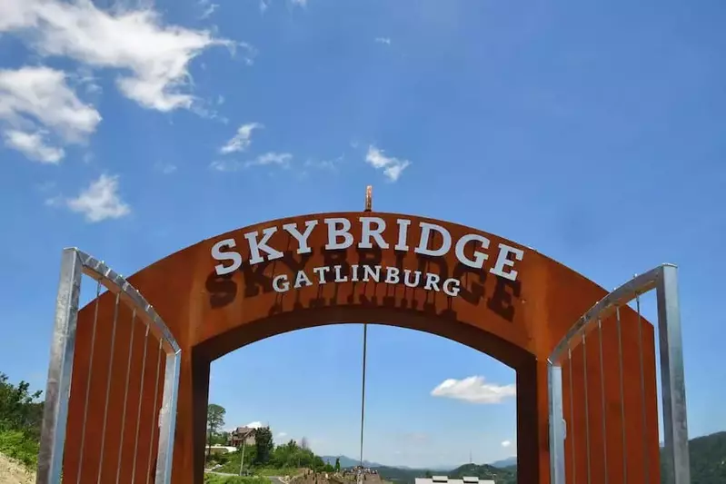 Skybridge in Gatlinburg TN