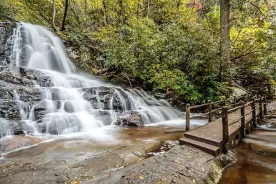 Laurel Falls in the Smoky Mountains