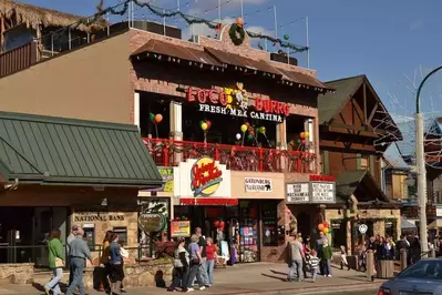 Loco Burro in downtown Gatlinburg TN