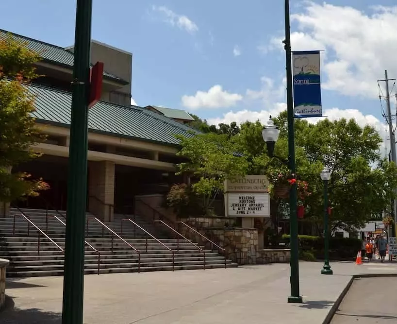 Photo of the Gatlinburg Convention Center.