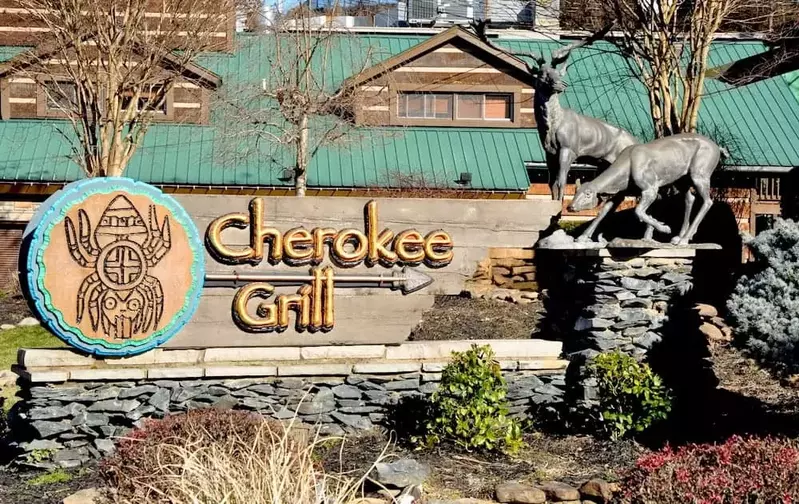 Cherokee Grill restaurant in Gatlinburg Tn