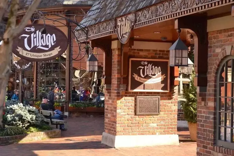 The Village Shops in downtown Gatlinburg.