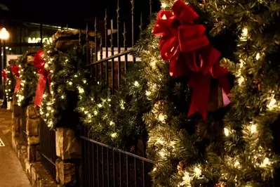 Christmas lights in Gatlinburg TN