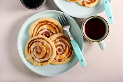 flapjacks sticky bun pancakes