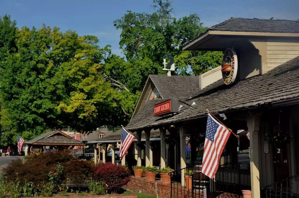 old mill square in pigeon forge