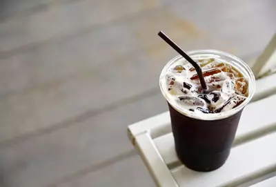 iced americano coffee