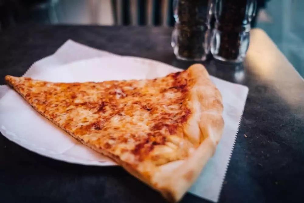 Slice of New York Style Pizza