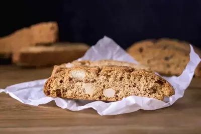 homemade biscotti in coffee shop