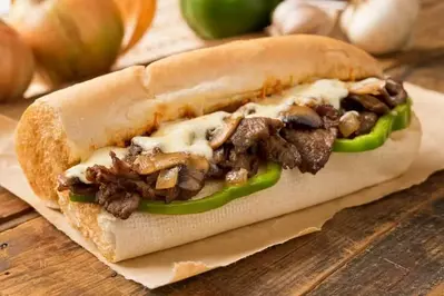 philly cheesesteak sandwich