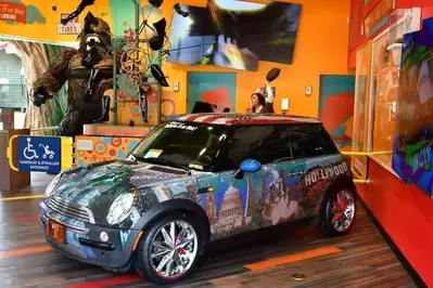 crystal mini cooper at ripley's