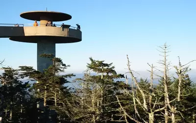 Observation tower at Clingmans Dome
