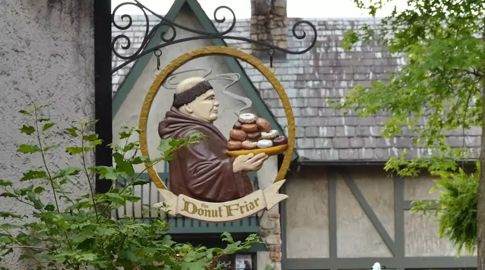 The Donut Friar in Gatlinburg TN.