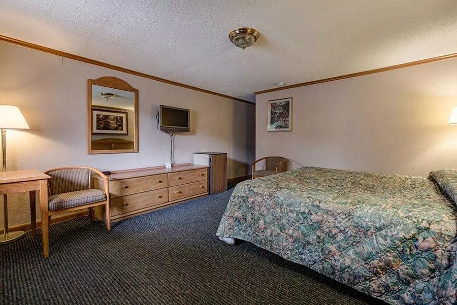 Courtside king room at pet friendly gatlinburg hotel