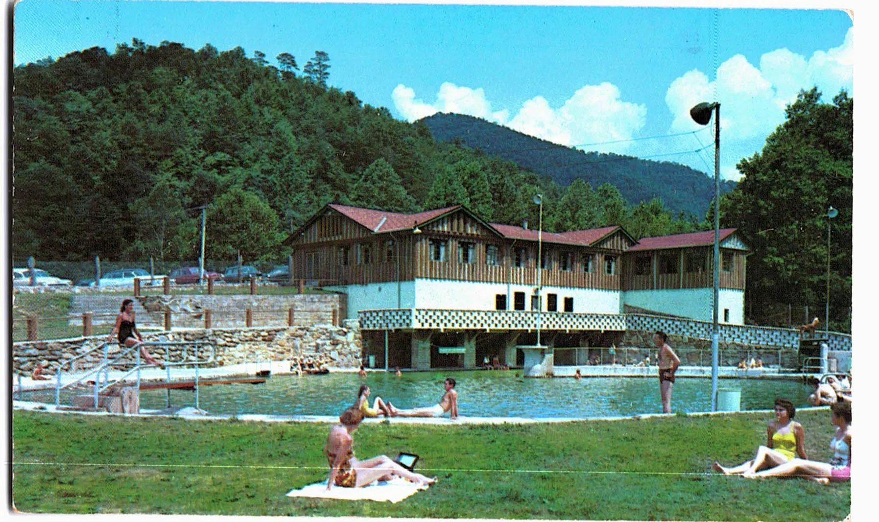 Maples Swimming Hole at old Sidney James Mountain Lodge