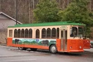 Gatlinburg trolley