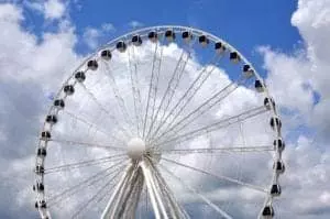 great smoky mountain wheel in pigeon forge