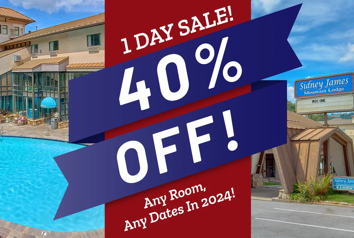 Don't Miss Our 1 Day Sale - No Blackout Dates!