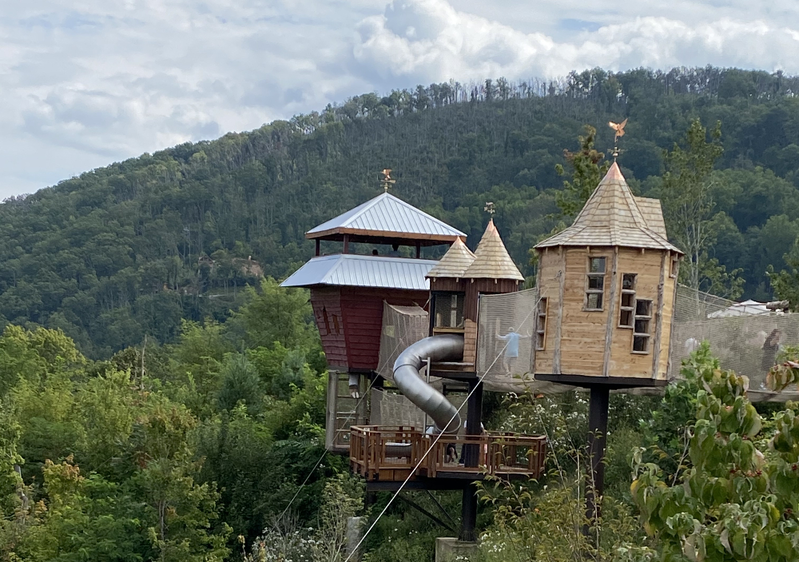 treehouse adventure at anakeesta