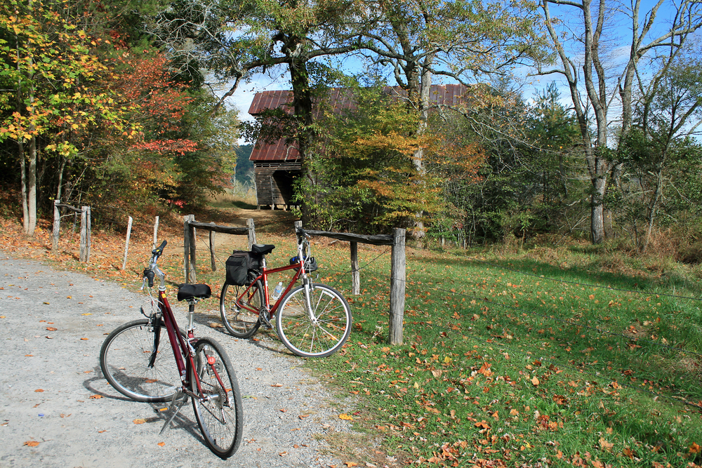 biking cades cove