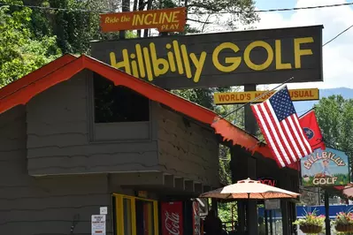Hillbilly Golf is a must on your Gatlinburg family vacation