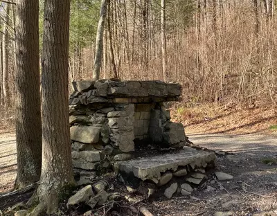 Chimney on Gatlinburg Trail