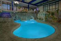 indoor pool at sidney james mountain lodge