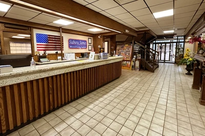 front desk at our affordable Gatlinburg hotel